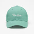 GREEN COTTON CAP