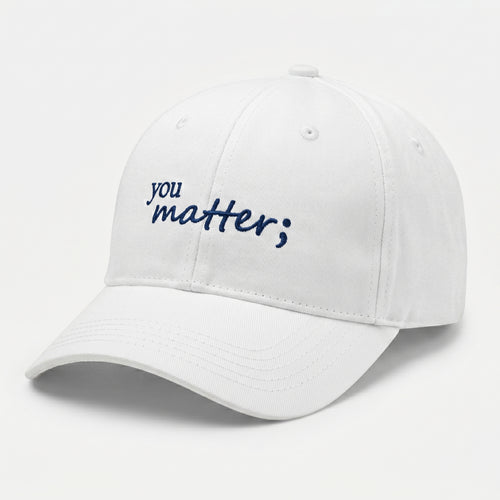 WHITE COTTON CAP