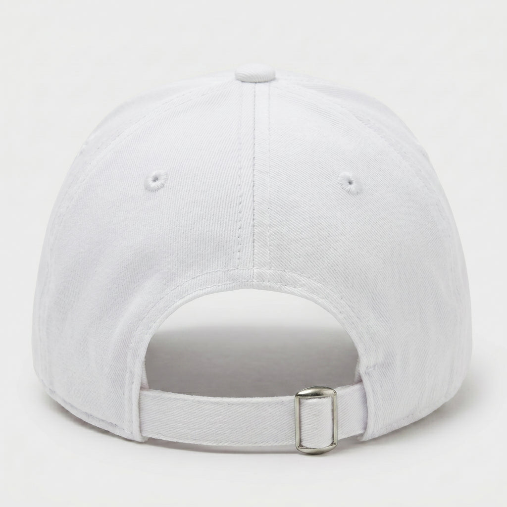 WHITE COTTON CAP