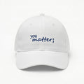 WHITE COTTON CAP