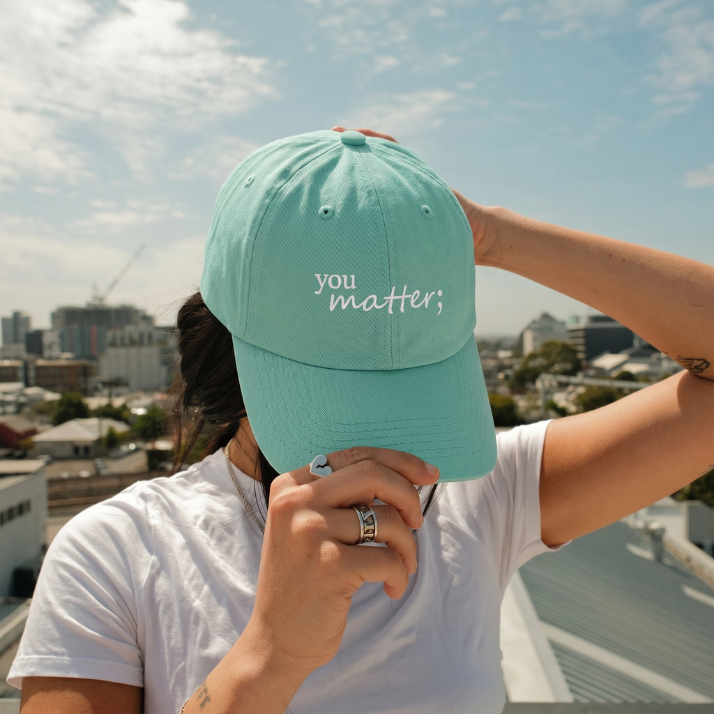 GREEN COTTON CAP