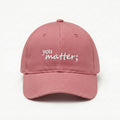 PINK COTTON CAP